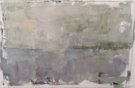 Stormy (oil on paper) by artist Kathleen Gefell, New York