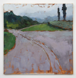 The Road  (oil on canvas) by artist Kathleen Gefell, New York